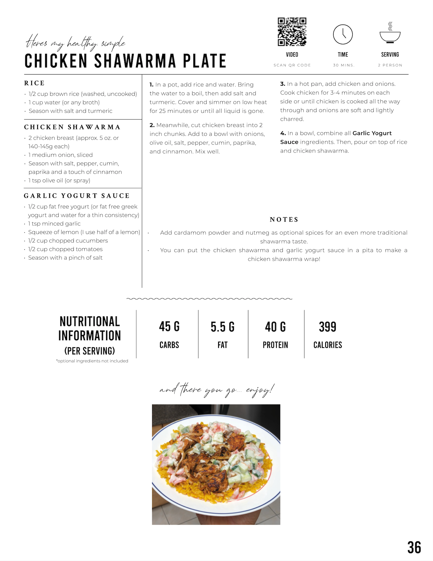 THE ORIGINAL COOKBOOK - RAZI'S RECIPES
